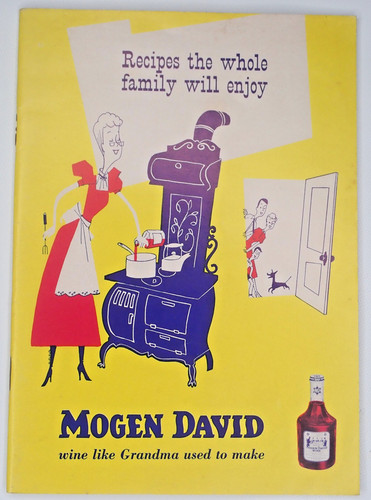 1950s Mogen David Wine Recipe Booklet Mid Century Bar Advertising Decor