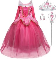 DornröSchen KostüM MäDchen Prinzessin Halloween Karneval Weihnachten Cosplay