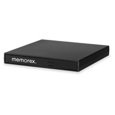Memorex and CD Writer, Includes 2 USB Cables, Black MDW218B 