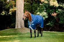 Horseware Amigo Bravo 12 Wug lite navy 0g Weidedecke High Neck Regendecke