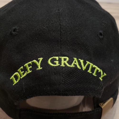 Musical Wicked Defy Gravity Hat Cap Adjustable Black Broadway Headmaster - Picture 5 of 8