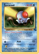 1999 Pokemon Classic - Fossil #56 Tentacool NM