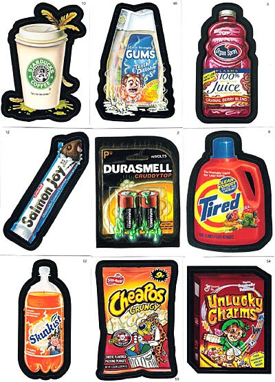 WACKY PACKAGES ALL NEW SERIES 2 (ANS2) COMPLETE SET (55) WITH