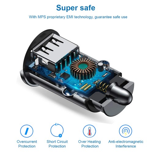 Multi Compacto 2.0 Cargador para Automóvil Adaptador con Puerto USB teléfono - Imagen 2 de 7