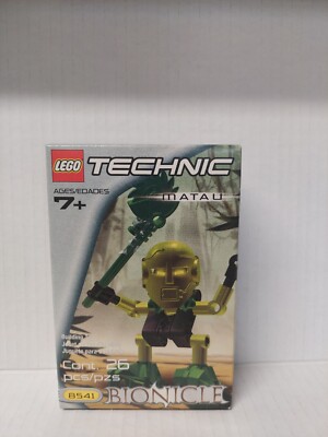 Vintage Lego #8541 Technic Bionicle MATAU 26 Pc Set NOS