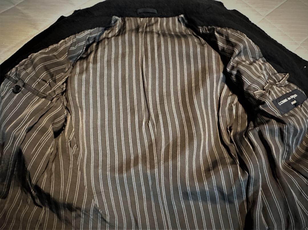 Comme des GARCONS HOMME tailored jacket men Size S black | eBay