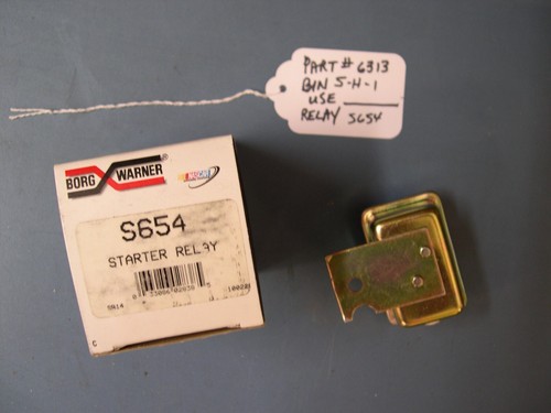 Borg Warner Starter Relay  S654 - Picture 3 of 3