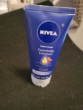 Nivea Essentially Enriched Hand Cream w/Almond Oil Shea Butter 2.6 OZ