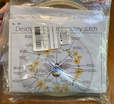 Lukinbox Embroidery Kit 3 Sets Of Bees - NEW