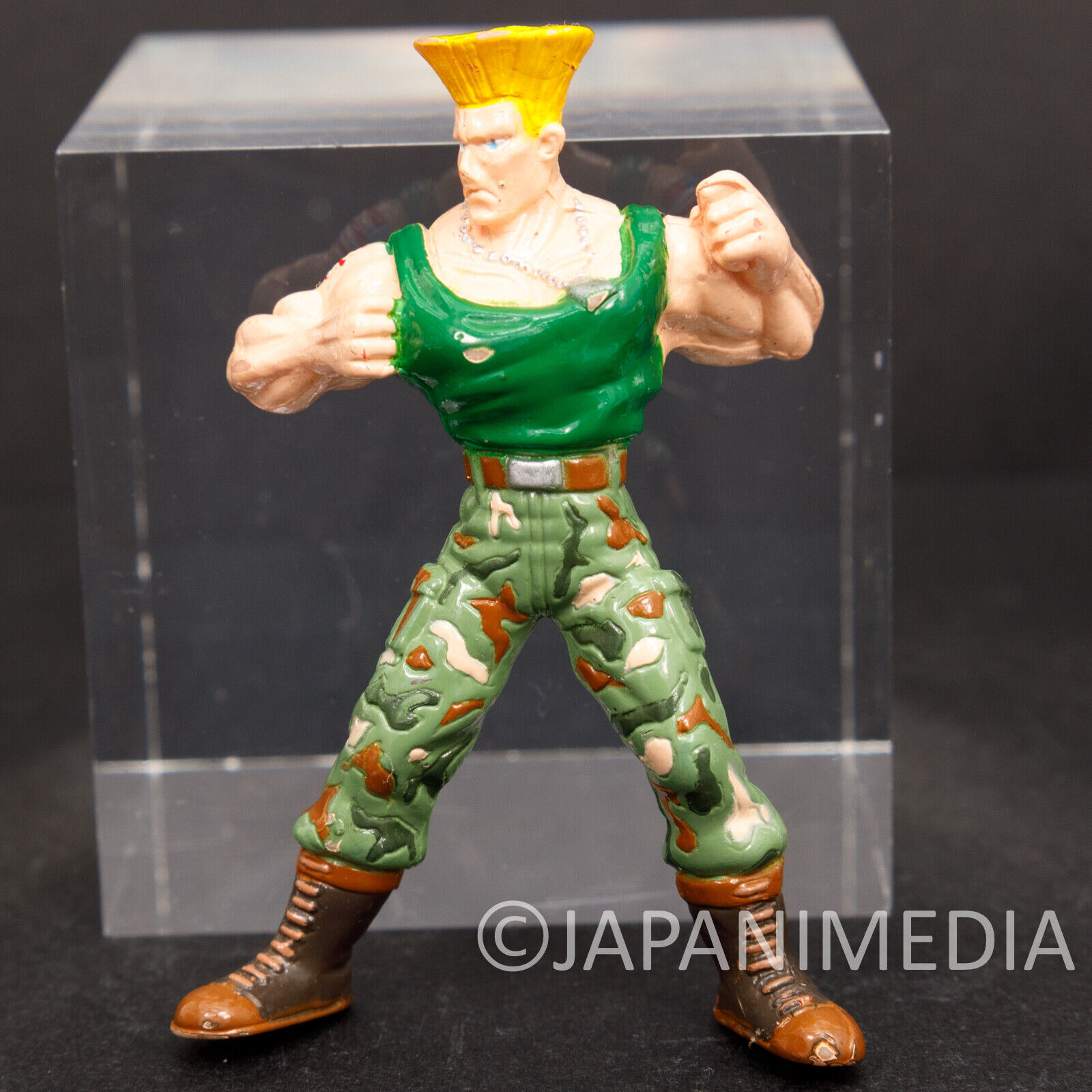 Street Fighter 2 Guile Figure Ballchain Capcom JAPAN GAME