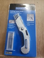 Personna Folding Carpet Extra Blades Utility Knife box cutter craft 63 0222 New