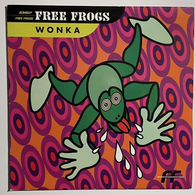 FREE FROGS Bombay ￼￼ Vinyl 12 Mix 1993 WONKA