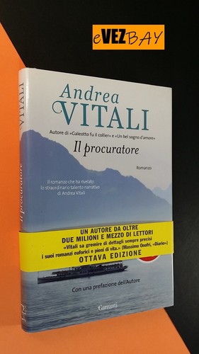 Andrea Vitali - IL PROCURATORE - ROMANZO - Garzanti 2014 - Libro - Foto 2 di 5