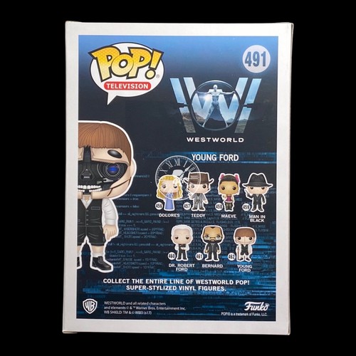 ¡Funko Pop + Pop Stack! TV #491 Westworld Young Ford 2017 SDCC (bóveda) - Imagen 5 de 12