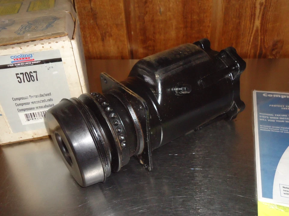 Nuevo compresor de aire acondicionado Cooling Depot Reman 57067 1974-1978 Ford Mercury 460 V-8 Foto 2 de 4