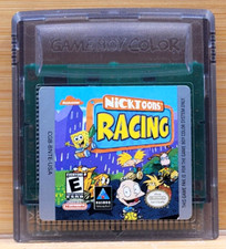 Nicktoons Racing (Nintendo Game Boy Color, 2000) TESTED WORKS SPONGEBOB RUGRATS