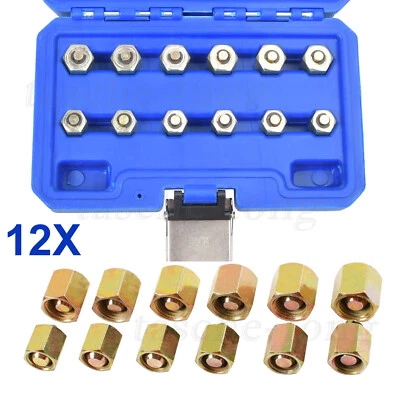 VICHIRSKIT 12x Injection Injector Rail Blanking Plugs - CRD Common Rail Diesel