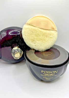 POISON BY CHRISTIAN DIOR 200G PERFUMED DUSTING POWDER (NEW WITHOUT