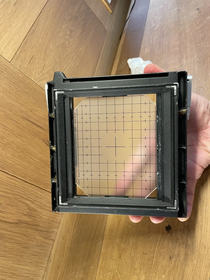 *Near Mint ++* Sinar 4x5 Revolving Ground Glass Adapter for P P2 F F2 Cameras - Image 3 of 4