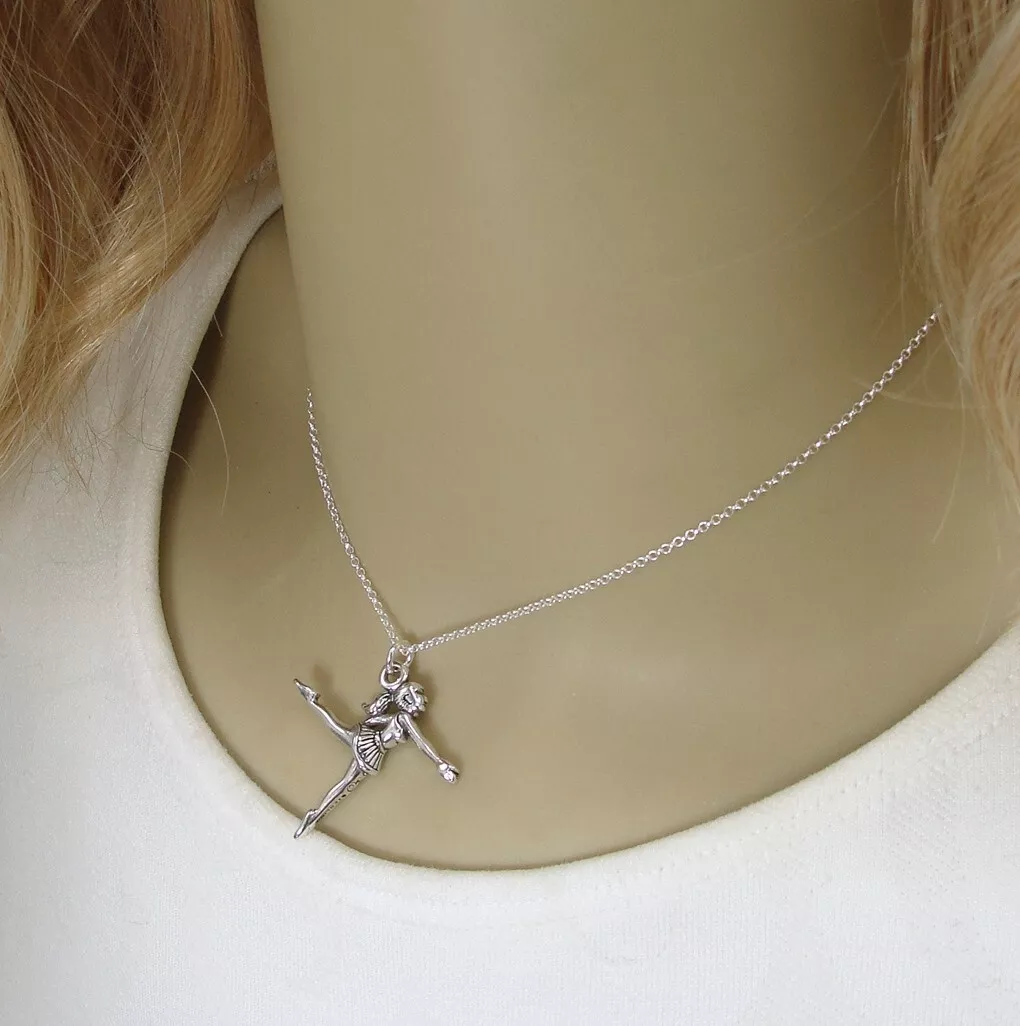 Dancer charm shop necklace