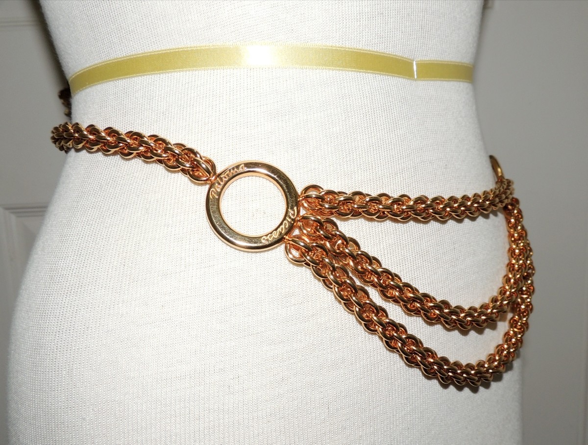 PALOMA PICASSO HEAVY GOLD PLATED CHAIN BELT | eBay