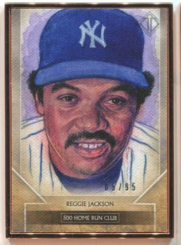 2020 Topps Transcendent Sketch #TTCR-RJ Reggie Jackson New York Yankees 5/95 - Picture 1 of 2