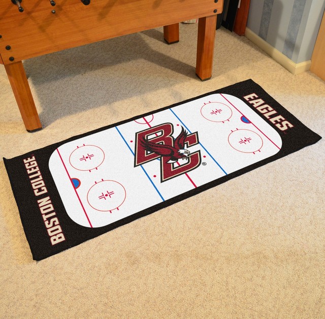 Boston College Eagles 30" X 72" Hockey Rink Runner Area Rug Floor Mat