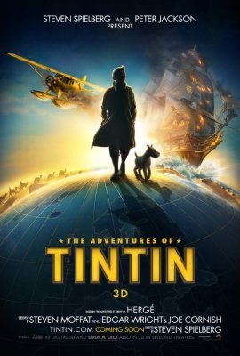 Tintin Movie Poster 24inx36in (61cm x 91cm) | eBay
