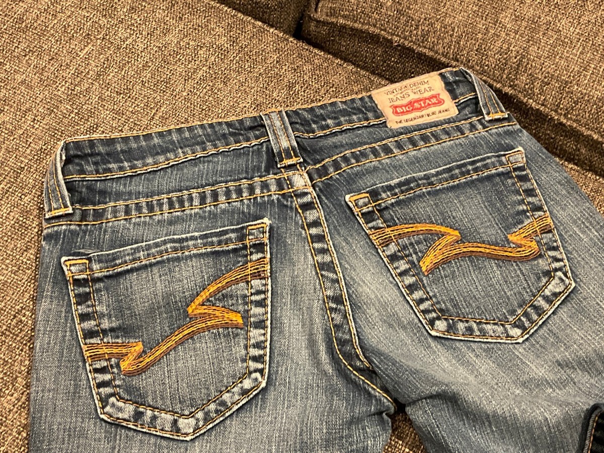 Big Star Jeans Casey Women's Size 28 S Wash Blue Denim Skinny