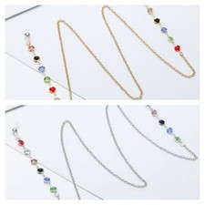 Beaded Eyeglass Sunglass Neck Chain Retainer Holder Eyewear 29"