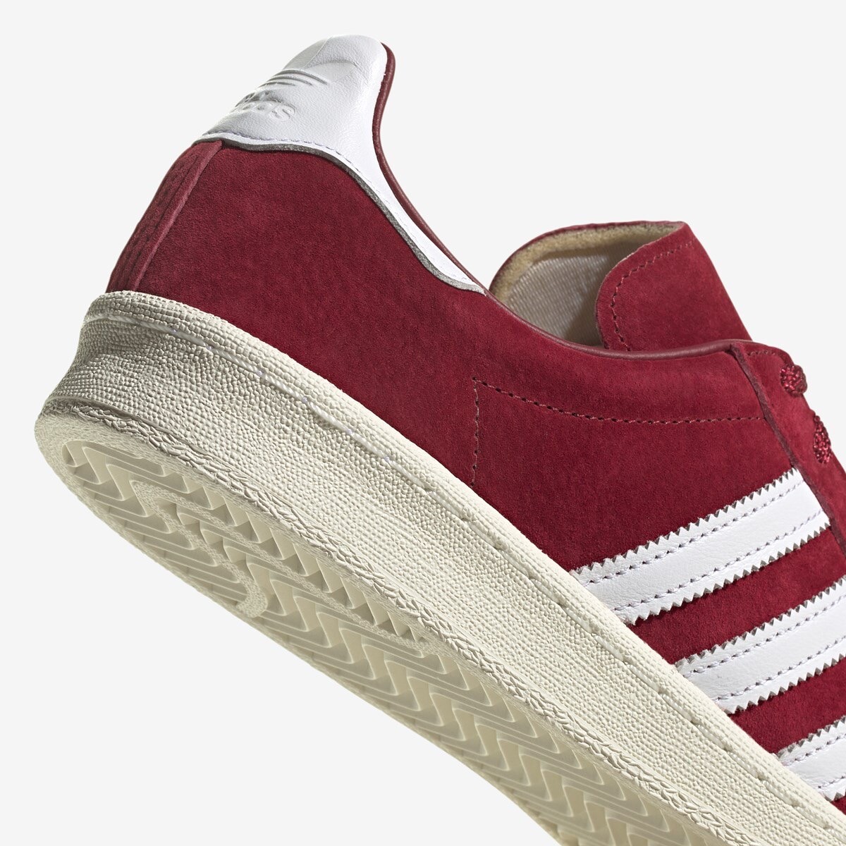 Adidas Originals Campus 80s College Burgundy White Sneakers