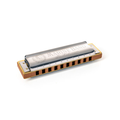 Hohner Marine Band 1896 diatonische Blues Mundharmonika - B-Dur