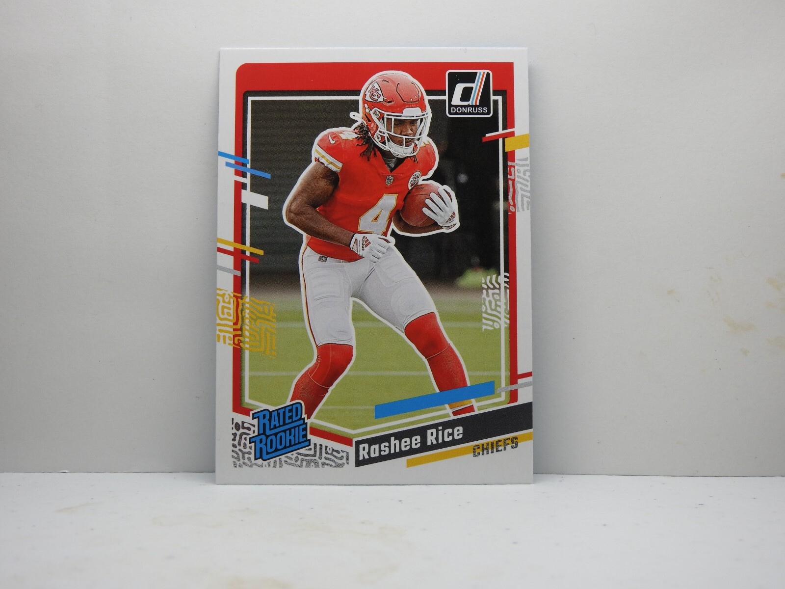 2023 Donruss Football Rated Rookie Rashee Rice #350 Chiefs