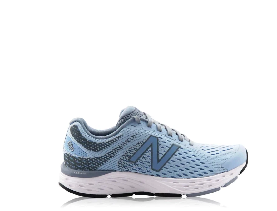 New Balance 680v6 Womens Running Shoes Blue UK 4 EUR 36.5 US 6
