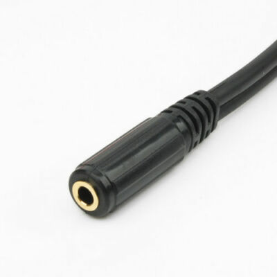 Valueline AC-012GOLD Adaptateur Avec Fiche Jack 3,5mm Stéréo