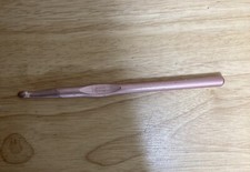 Vintage HERO Crochet Hook Size K PINK Made in USA Metal