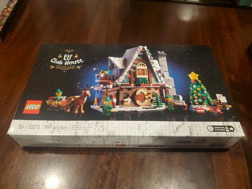 Lego 10275 Christmas Village Elf Clubhouse New Sealed in Hand - Picture 1 of 5