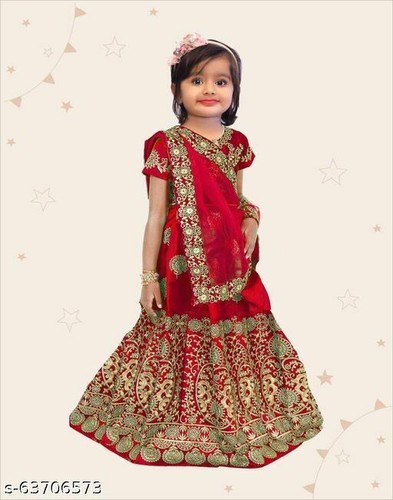 Semi-Stitched Lehenga Choli Set 