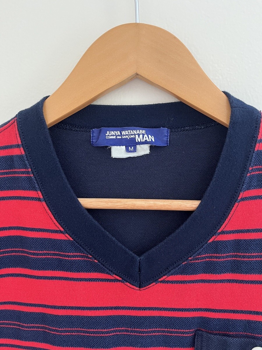 SS13 Junya Watanabe X Comme des Garcons Striped Navy & Red