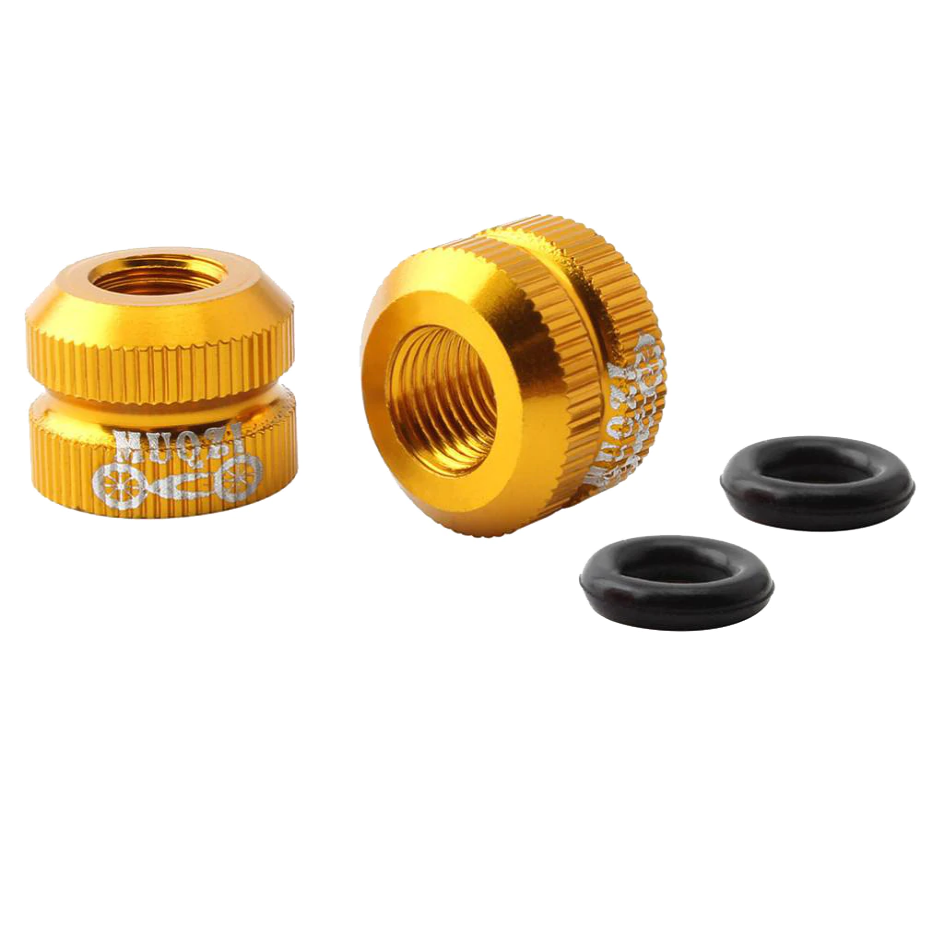 Bike presta valve inner tube locking nuts and valve caps cover set of 4 UK stock eBay