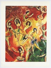 Marc Chagall "The Sources of Music" printed by Mourlot - 240532