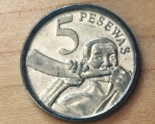 2007 Ghana 5 Pesewas