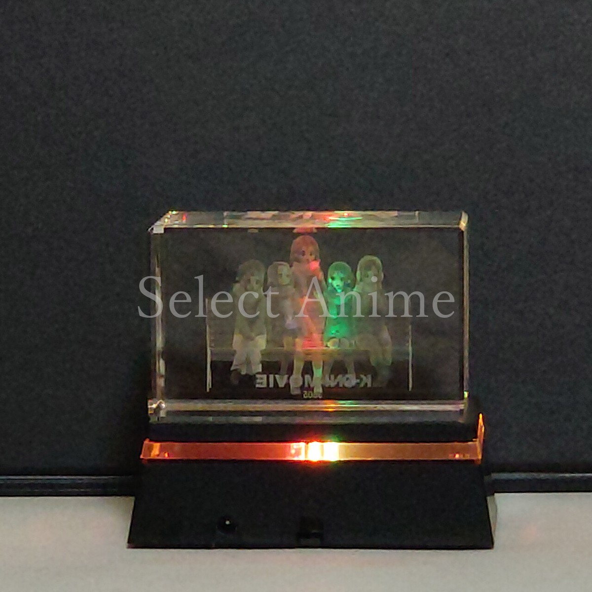 Movie K-On! Premium Talisman 3D Laser Crystal TBS Limited Movie K-On! Premium Talisman 3D Laser Crystal TBS Limited