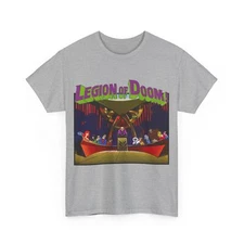 Legion of Doom T-Shirt - Super Friends Cartoon - Lex Luthor, Grodd, Brainiac
