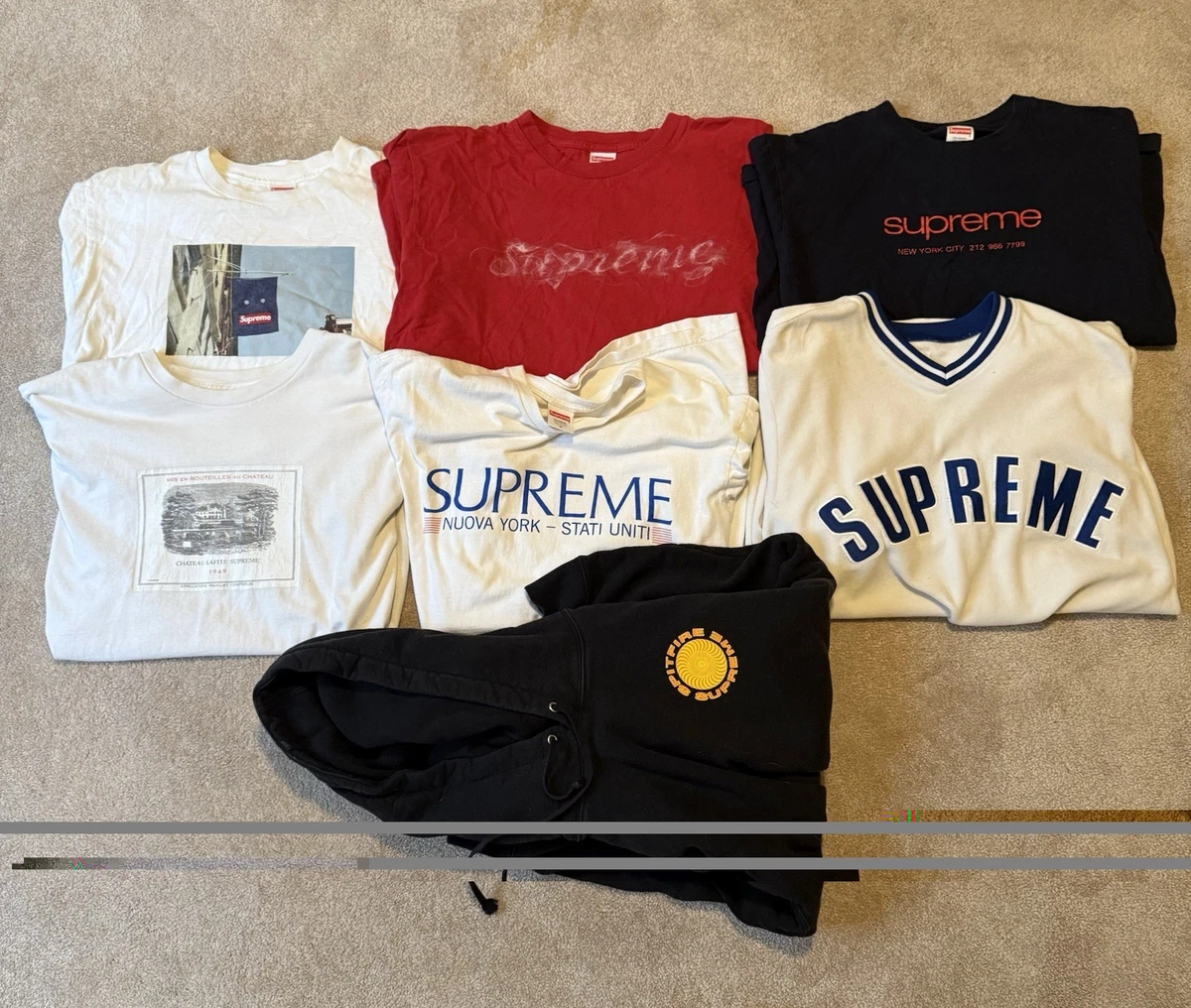 Supreme Solid T-Shirts for Men for sale | eBay