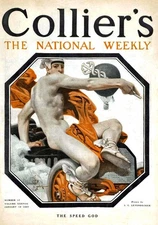 Collier's National Weekly Poster (1907) by J.C. Leyendecker - 24x36” Art Print