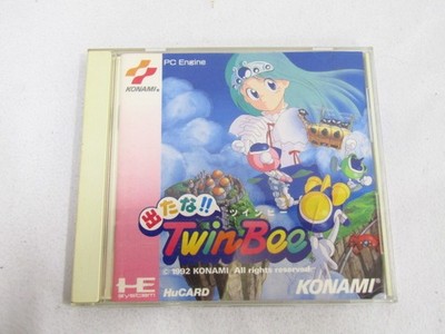 DETANA TWINBEE PC Engine Hu CARD Japan Import Free shipping FedEx DHL Tested