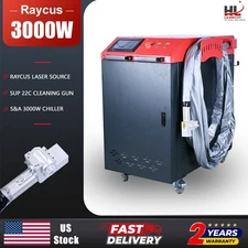 Raycus 3000W Handheld Fiber Laser Cleaner Cleaning Machine for Rust Oil Paint