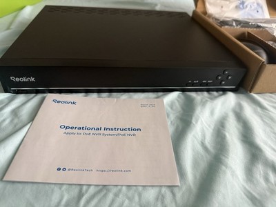 Reolink 16MP 36 Channel Network Video Recorder NVR for Security Camera System