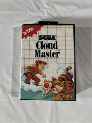 Cloud Master (Sega Master, 1989). Game And Case. Tested.